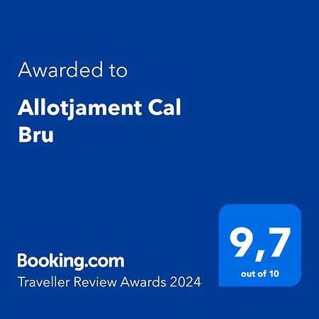 Allotjament Cal Bru サン・ロレンゾ・デ・モルニス エクステリア 写真